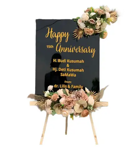 Papan Bunga Akrilik Gampong Pie