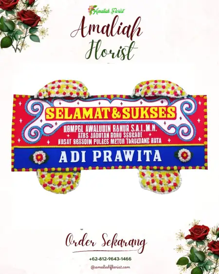 Papan Bunga Ucapan Selamat Gampong Pie
